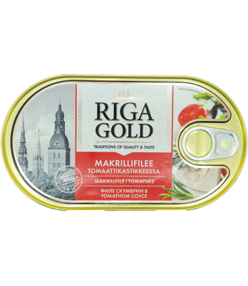Թյունիկ տոմատի սոուսում «Riga Gold» 190գ  	