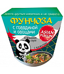Ֆունչոզա արագ պատրաստման տավարի Asian Fusion
