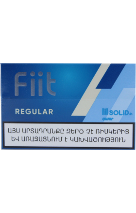 Տաքացվող ծխախոտի գլանակներ «Fiit Regular»