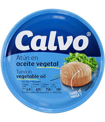 Թունաձուկ ձեթի մեջ «Calvo» 160գ
