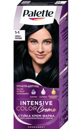 Մազի ներկ «Schwarzkopf Palette»  №1-1