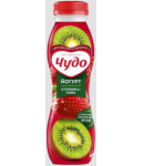 Drinkable yogurt Chudo strawberry kiwi 1.9% 260g