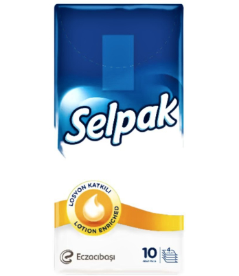 Գրպանի անձեռոցիկներ «Selpak» 1 հատ