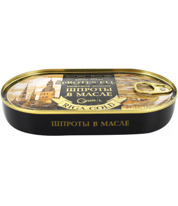 Շպրոտ ձեթի մեջ «Riga Gold» 190գ