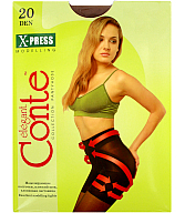 Զուգագուլպա «Conte Elegant X-press 20 Den N3» Բրոնզագույն 