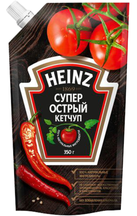 Կետչուպ գերկծու «Heinz» 350գ 