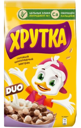Պատրաստի նախաճաշ «Nestle Xrutka Duo» 230գ 	