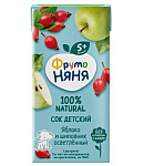 Հյութ «Фруто Няня» 0․2լ Խնձոր և Մասուր