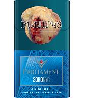 Сигареты "Parliament Sohonyc Aqua Blue"