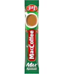 Растворимый MacCoffee 3в1 Max Крепкий 16г