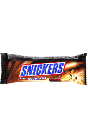 Պաղպաղակ սերուցքային «Snickers» 48գ