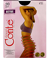 Զուգագուլպա «Conte Elegant Active 20 Den N5» Սև 