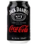 Թույլ Ալկոհոլային ըմպելիք «Jack&Coke» 0,33լ
