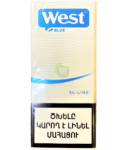 Сигареты West Blue St-line, slims 