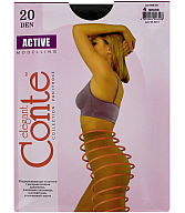 Զուգագուլպա «Conte Elegant Active 20 Den N4» Ստվերագույն 