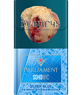 Сигареты "Parliament Sohonyc Silver Blue" 