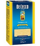 Лазания De Cecco Lasagnа N-502  500г коробка Италия