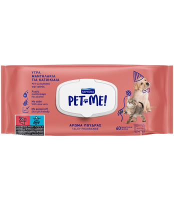 Անձեռոցիկ Septona Pet me 20*16սմ 60հ
