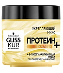 Մազի դիմակ Gliss Kur 4ը 1ում 400մլ