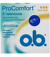 Ներդիրներ «O.b. Normal» 8հատ