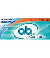 Ներդիրներ «O.b. Pro Comfort Silk Touch Super» 16հատ