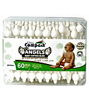 Բամբակյա փայտիկներ «Ultra Compact Angels» 60հատ