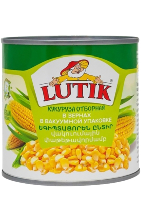 Եգիպտացորեն «Lutik» 340գ 