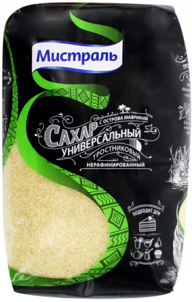 Եղեգնաշաքար «Мистраль» 1կգ