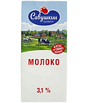 Կաթ «Савушкин» 1լ, յուղայնությունը՝ 3.1%