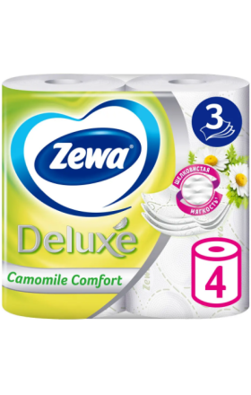 Զուգարանի թուղթ «Zewa Deluxe» 4հատ
