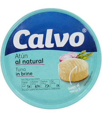 Թունաձուկ՝ աղաջրի մեջ «Calvo» 160գ