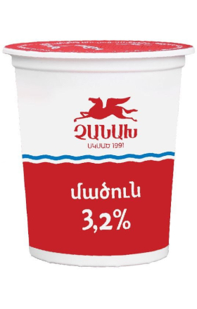 Մածուն «Չանախ» 850գ յուղայնությունը՝ 3.2%