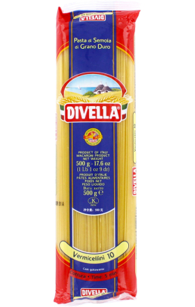 Սպագետտի «Divella Vermicellini №10» 500գ 