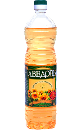 Ձեթ արևածաղկի «Аведовъ» 1լ