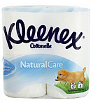 Զուգարանի թուղթ «Kleenex Cottonelle Natural Care» 4հատ