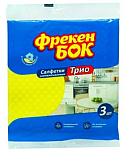 Անձեռոցիկ ունիվերսալ «Фрекен Бок Трио» 3 հատ