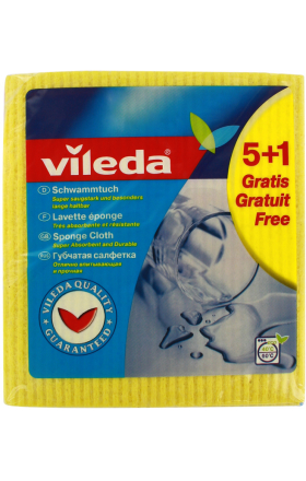 Անձեռոցիկ սպունգանման «Vileda» 6հատ