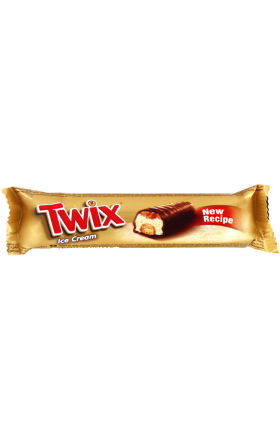 Պաղպաղակ սերուցքային «Twix» 39.6գ  