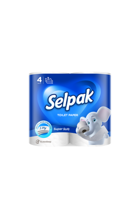 Զուգարանի թուղթ «Selpak» 4 հատ