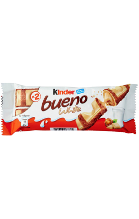 Շոկոլադե բատոն «Kinder Bueno White» 39գ 