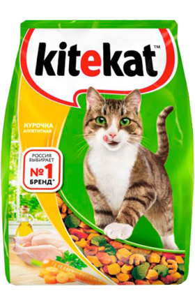 Կատուների կեր «Kitekat» 350գ Հավ