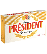 Կարագ «President» 125գ յուղայնությունը՝ 82%