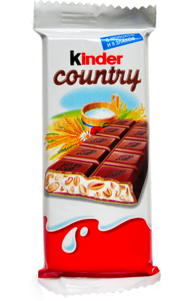 Շոկոլադ կաթնային «Kinder Country» 23.5գ