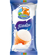 Պաղպաղակ վանիլային «Коровка из Кореновки Пломбир» 100գ