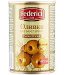 Ձիթապտուղ կանաչ առանց կորիզի «Federici Giant» 425գ 	
