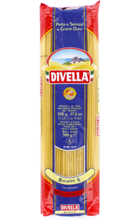 Սպագետտի «Divella Bucatini №6» 500գ 