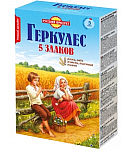 Փաթիլներ վարսակի «Русский Продукт Геркулес 5 злаков » 400գ