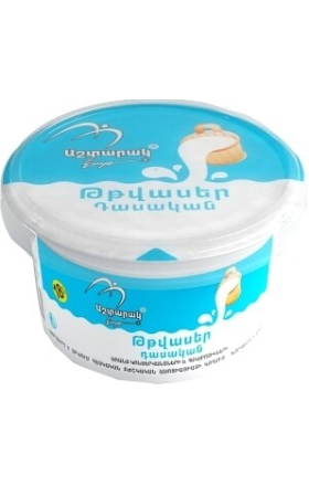 Թթվասեր «Աշտարակ կաթ» 400գ, յուղայնությունը` 18%