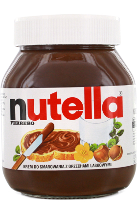 Շոկոլադե-ընկուզային մածուկ «Nutella» 630գ 