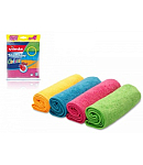 Միկրոֆիբրե կտոր «Vileda Colors» 4հատ